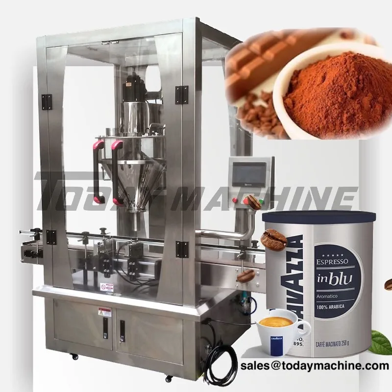 

CE Certificate Matcha Green Tea Soda Baking powder Tin Can Filling Line