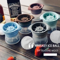 ice ball mold whisky men silica gel beverages cold diy summer round maker liquor ice box party large spherical cube gift