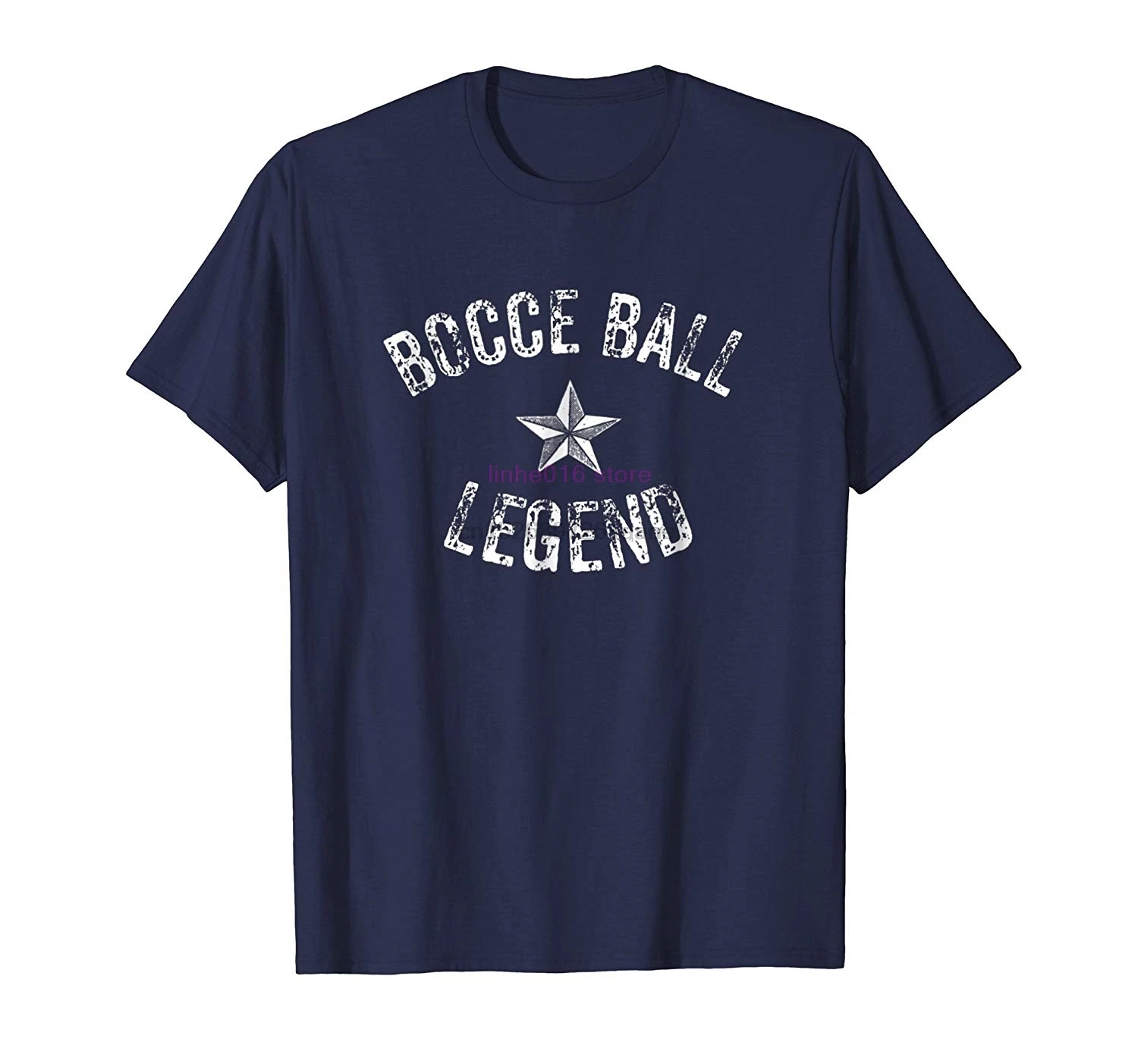 Брендовая мужская Футболка GILDAN забавная футболка Bocce Ball Legend |