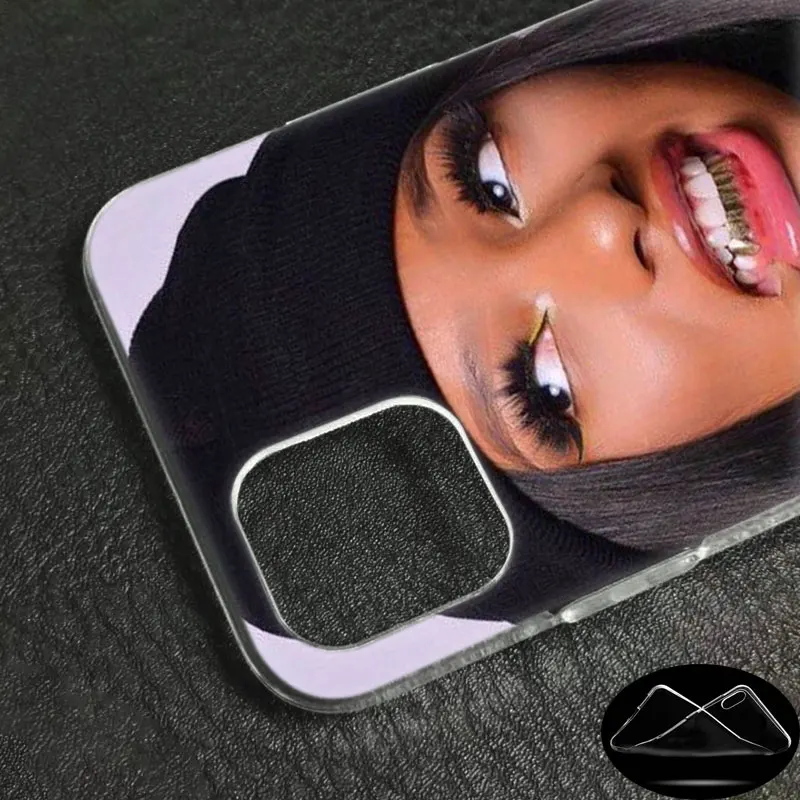 Роскошный мягкий силиконовый чехол для телефона с изображением Меган Тори Apple