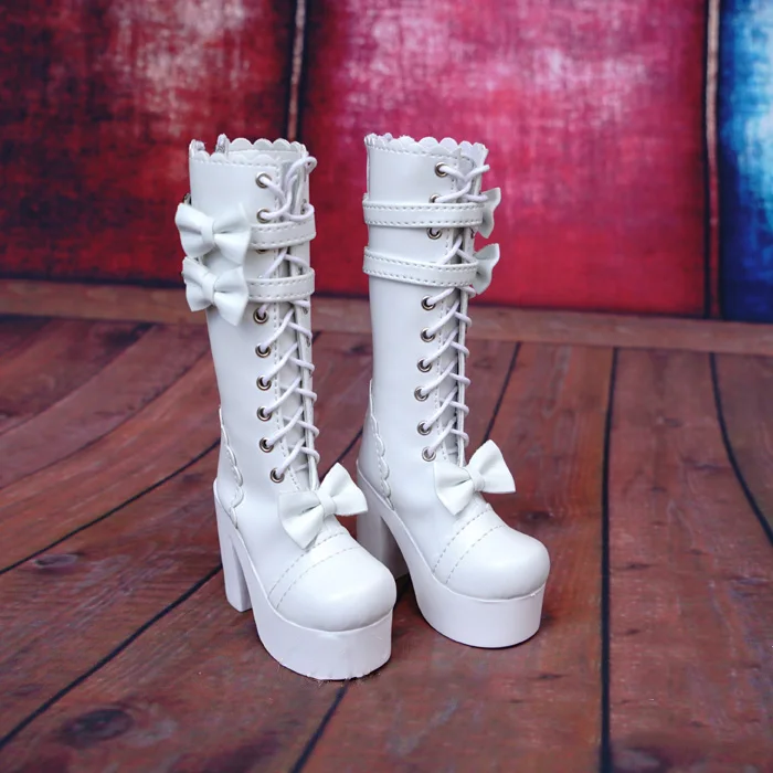 Кожаные туфли на высоком каблуке BJD в масштабе 1/4 1/3 для аксессуаров кукол MSD SD13