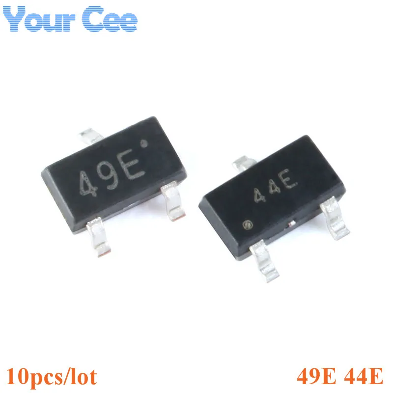10 шт. бесщеточный Электрический мотор SOT23 SMD 44E 49E|Датчики| |
