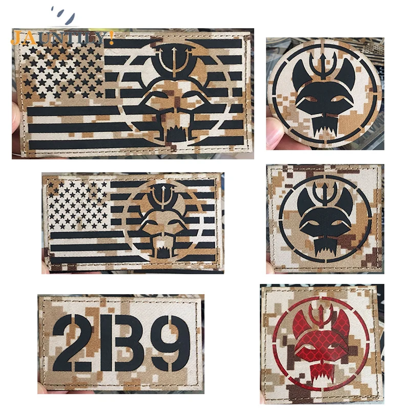 Пейджер с цифрами и вызовами патч инфракрасный цифровой камуфляж 1/2/3/6B9