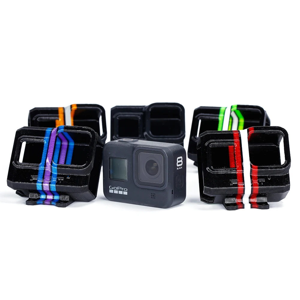 Крепление камеры iFlight для Gopro Hero 8 3D-печать Nazgul5 XL5 SL5 DC5 FPVRacing Drone | Игрушки и хобби