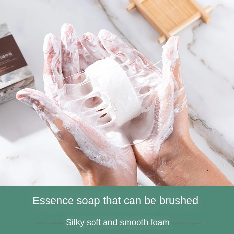

Goat's Milk Handmade Soap Removal Acne Blackhead Smooth Skin Tightening Pores Deep Cleaning Whitening Moisturizing handmade Soap