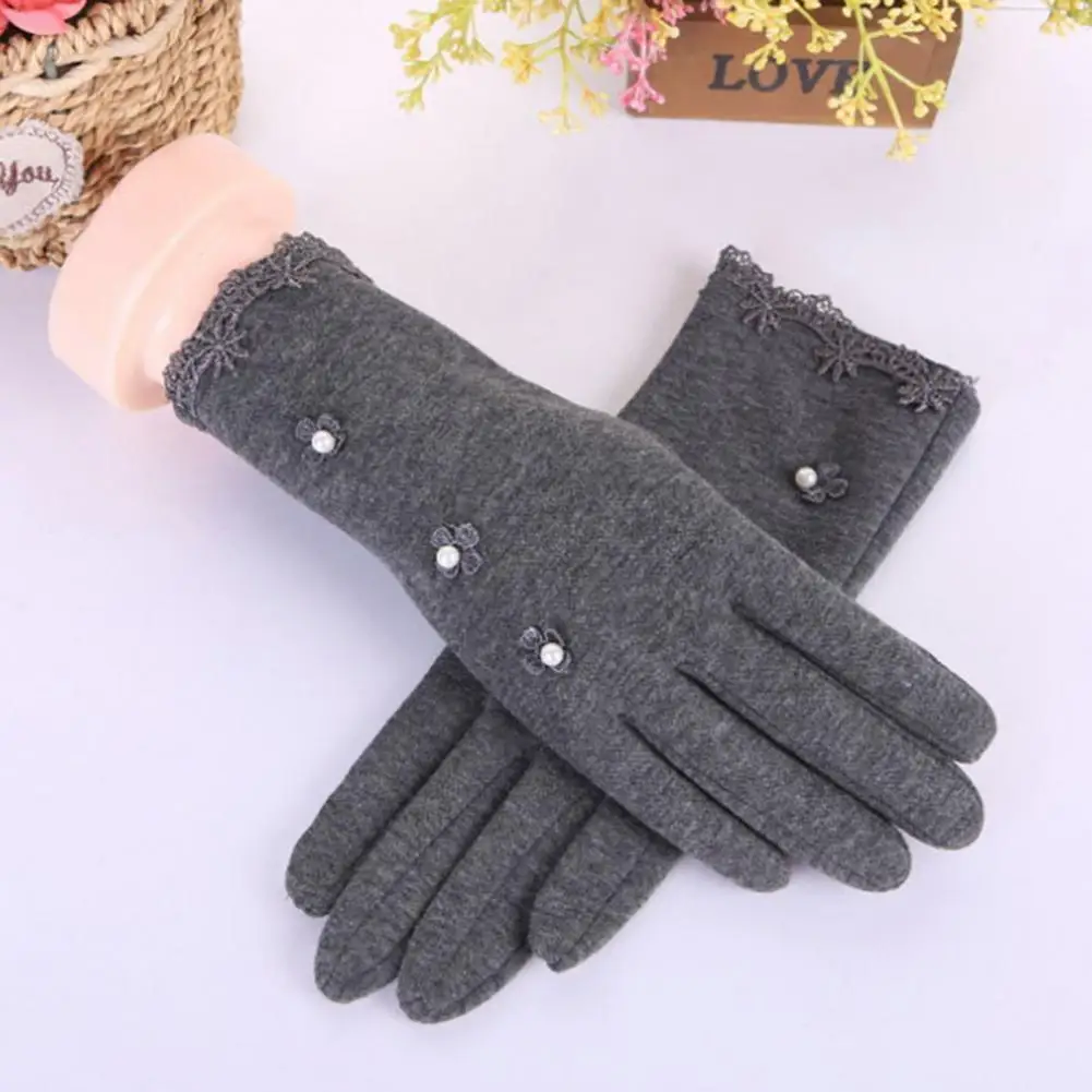 

Легкие модные плюшевые перчатки 1 пара, женские перчатки с пальцами, уличные варежки с защитой от падения, для катания на лыжах