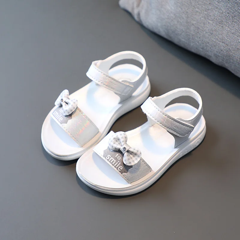 

2021 New Princess Fashion Toddler Bow Little Girl Child Sandals Kids Summer Shoes For Baby Girl Beach Sandles 1 2 3 4 5 6 Years
