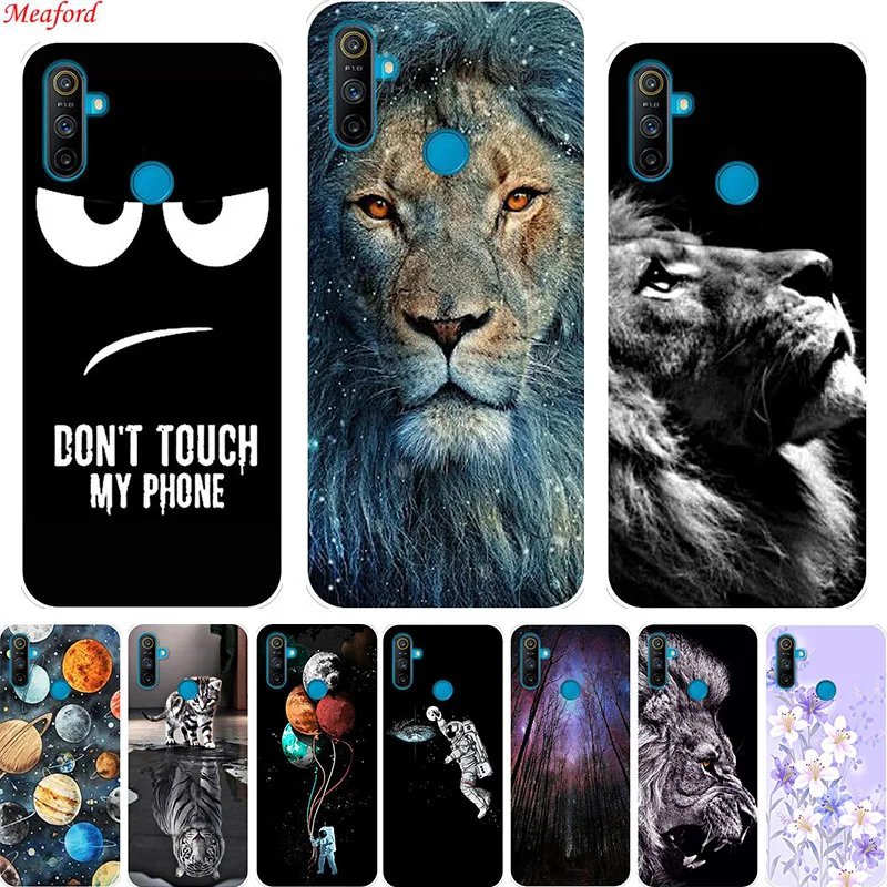 

Cool Case For Realme C3 Case Animal Silicone Back Cover For OPPO Realme C3 Case Funda Floral Coque Case For Realme C3 Capas C 3
