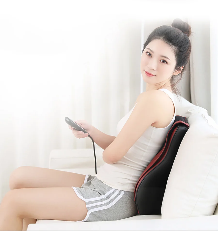 S образная подушка для массажа шеи многофункциональный массажер спины и талии