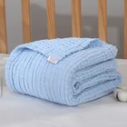 Одеяло детское зимнее из муслина, 6 слоев