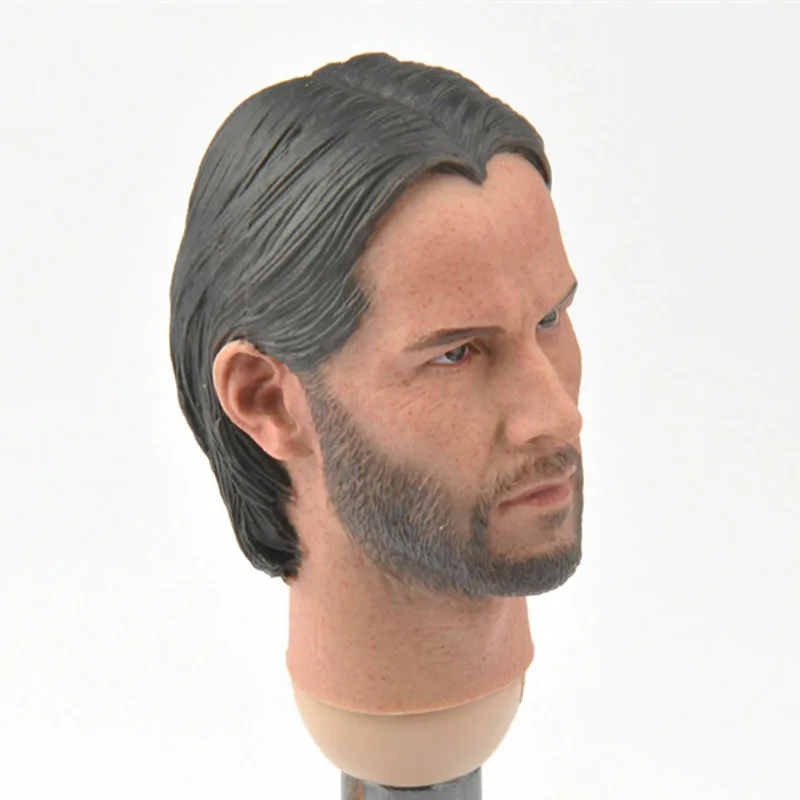 1/6 весы мужской головы лепить человек резьба Скульптура Бог убить Keanu подходит