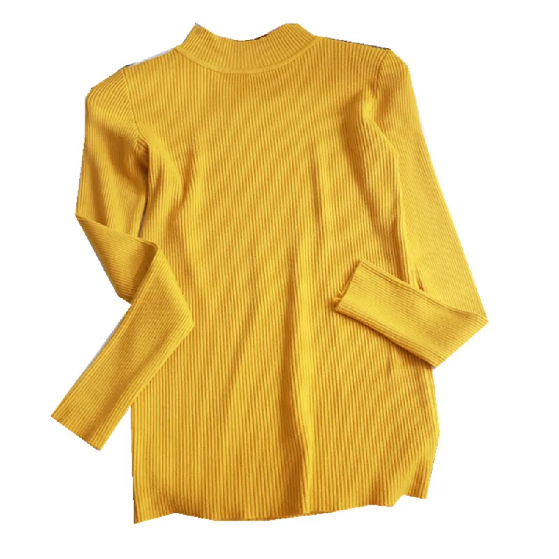 

Women Long Sleeve Tops Turtleneck Knitted Sweater Chic Woman Clothes Female Casual Streetwear Winter Knitting Sweater Pullovers