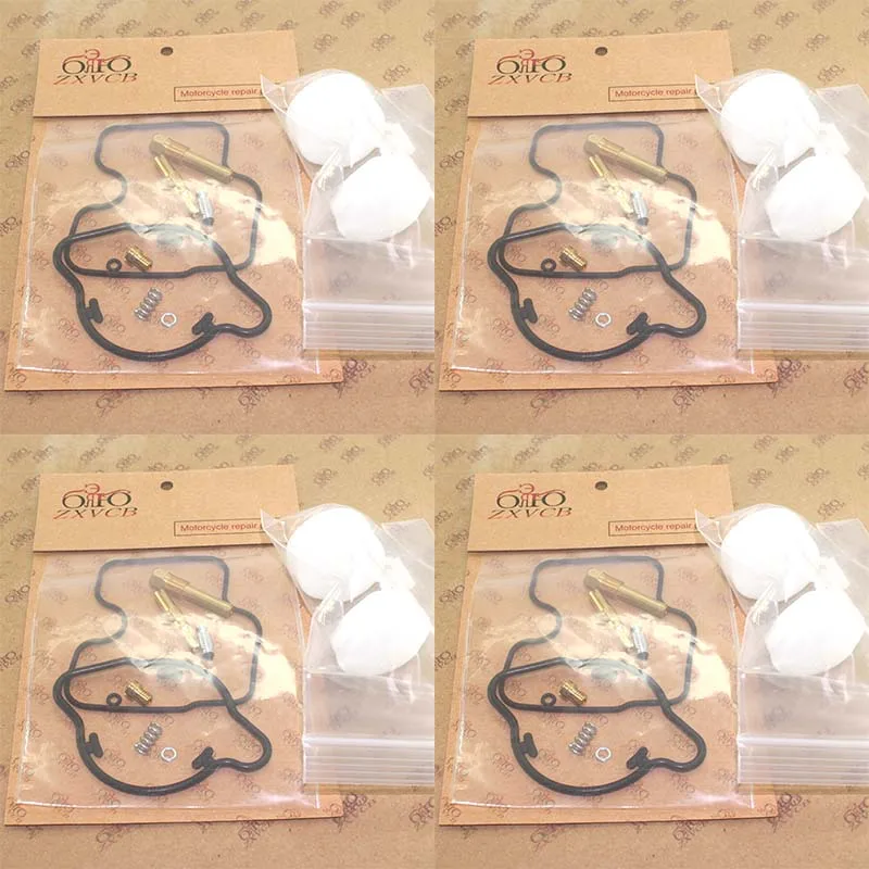 4set for CBR1000 F CBR1000F Hurricane 1993-1996 Motorcycle carburetor repair kit float |