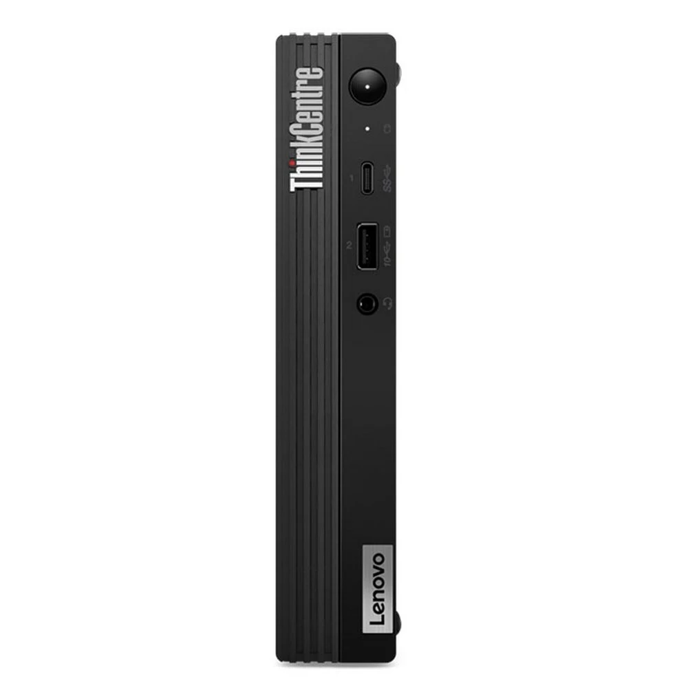 Компьютер настольный Lenovo ThinkCentre Tiny M70q G2 чёрный Core i3 10105T/4ГБ/256ГБ SSD/VGA встр/крепление VESA/клавиатура+мышь/DOS 11MY003LRU офисная системный блок ПК.