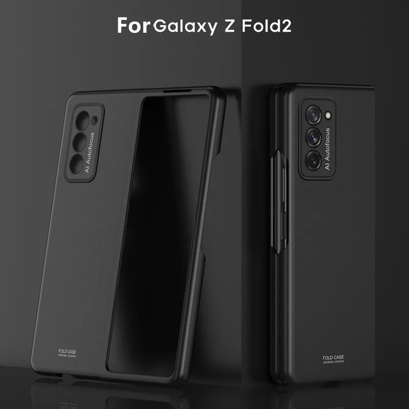 

For Samsung Galaxy Z Fold 2 5G Cases Bumper Matte Case For Samsung Z Fold 2 5G Cover For Samsung Z Fold 2 Fold2 5G Fundas 7.6"