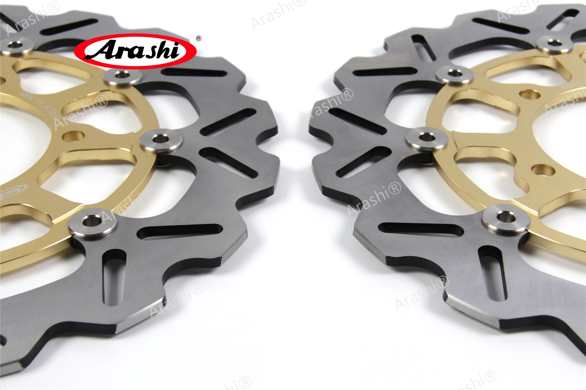 ARASHI GSXR 1000 CNC передние тормозные диски дисковые тормоза флуоресцентные для SUZUKI