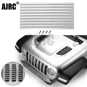 Осевой SCX10 III третьего поколения JEEP металлический среднесетевой имитационный резервуар для воды сетевой охлаждающий блок лист