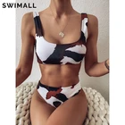 Новинка 2021, женское бикини, одежда для плавания, бикини с принтом, сексуальный женский купальный костюм с эффектом пуш-ап, женская пляжная одежда, купальный костюм, купальный костюм