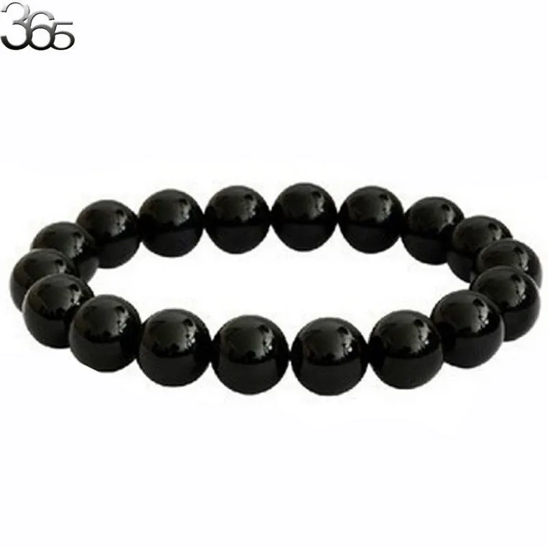 

Free Shipping On Sale! Gift Packed! 6-14MM 8 Inch 100% Genuine AAA Grade Natural Gems Stone Black Tourmaline Gems Bracelet