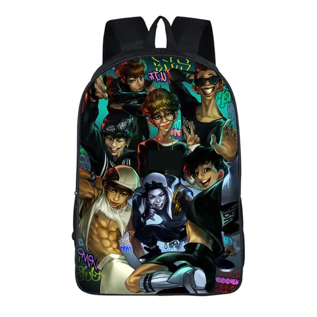 backpack 19 Школьный рюкзак Sac A Dos Kpop K-pop K Pop школьный рюкзак для девочек-подростков - Цвет: backpack 19
