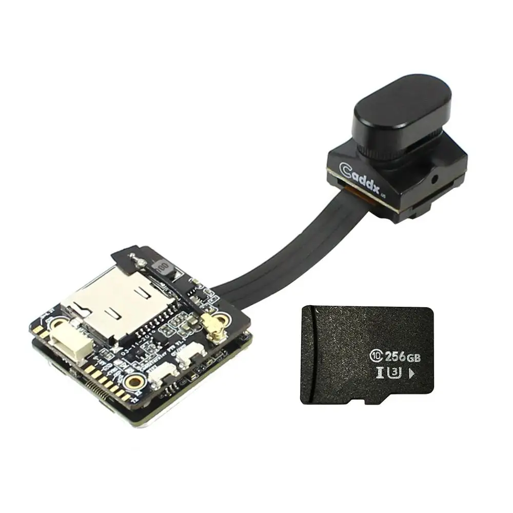 Black Tarsier 256GB Caddx Tarsier 4K 1200TVL двойной объектив Супер WDR WiFi FPV камера HD Запись DVR Аудио OSD 256GB ND фильтр для Cinewhoop RC Дрон - Цвет: Black Tarsier 256GB