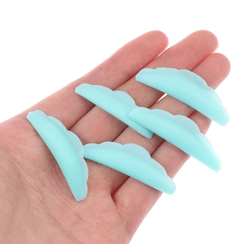 

5Pairs Eyelash Perming Pad Silicone Curler Rods Lashes Lift Shield Tool Patches