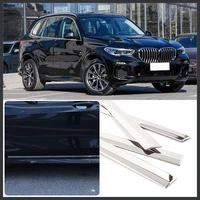 for 2008 2021 bmw x5 e70 f15 g05 stainless steel silver car body decoration strip sticker car exterior decoration accessories