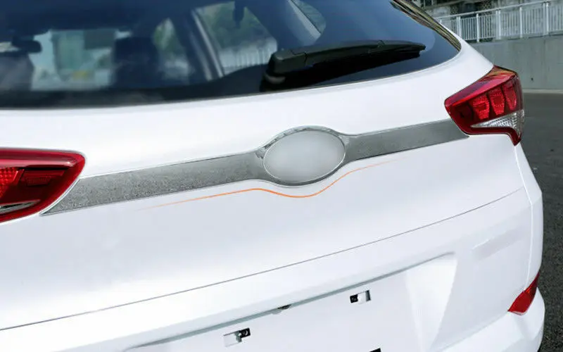 

for Hyundai Tucson 2016-2018 Chrome Rear Trunk Tail Gate Door Lid Cover Trim 1pc