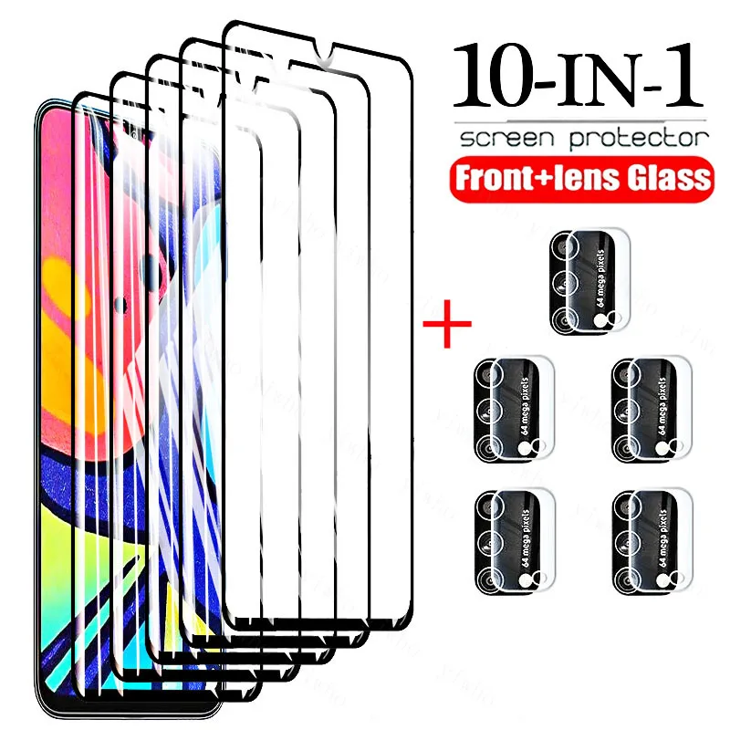 

Закаленное стекло с полным покрытием для Samsung Galaxy M21s, Защита экрана для Samsung M21s M 21 s M21 S M21 2021, защитный чехол для объектива