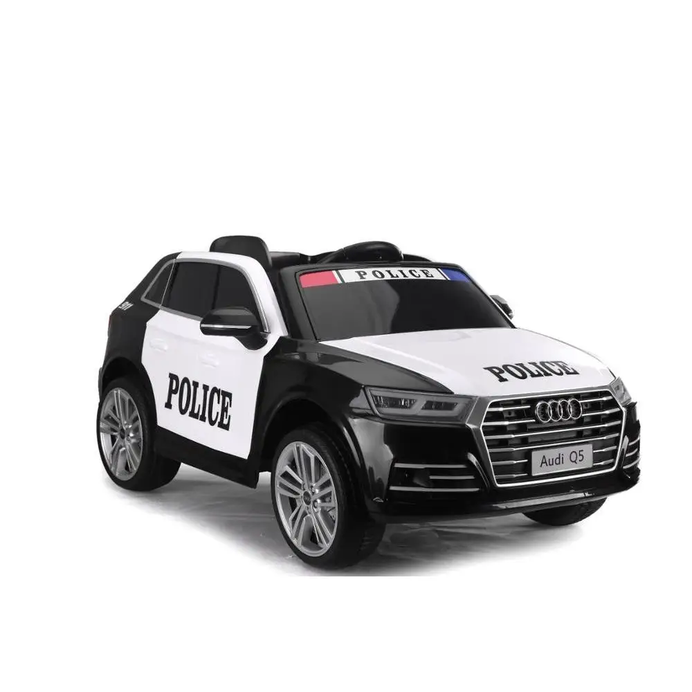 COCHE ELÉCTRICO PARA NIÑOS AUDI Q5 POLICIA 12V RC|Каталки-пушкары машинки| |