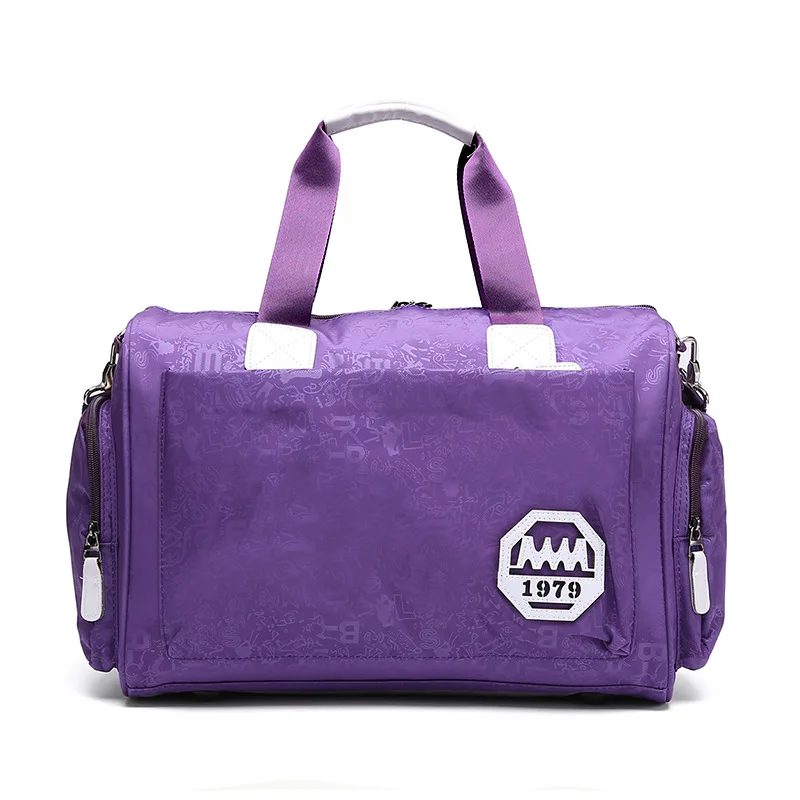 Нейлоновая Женская Мужская спортивная сумка для путешествий большие