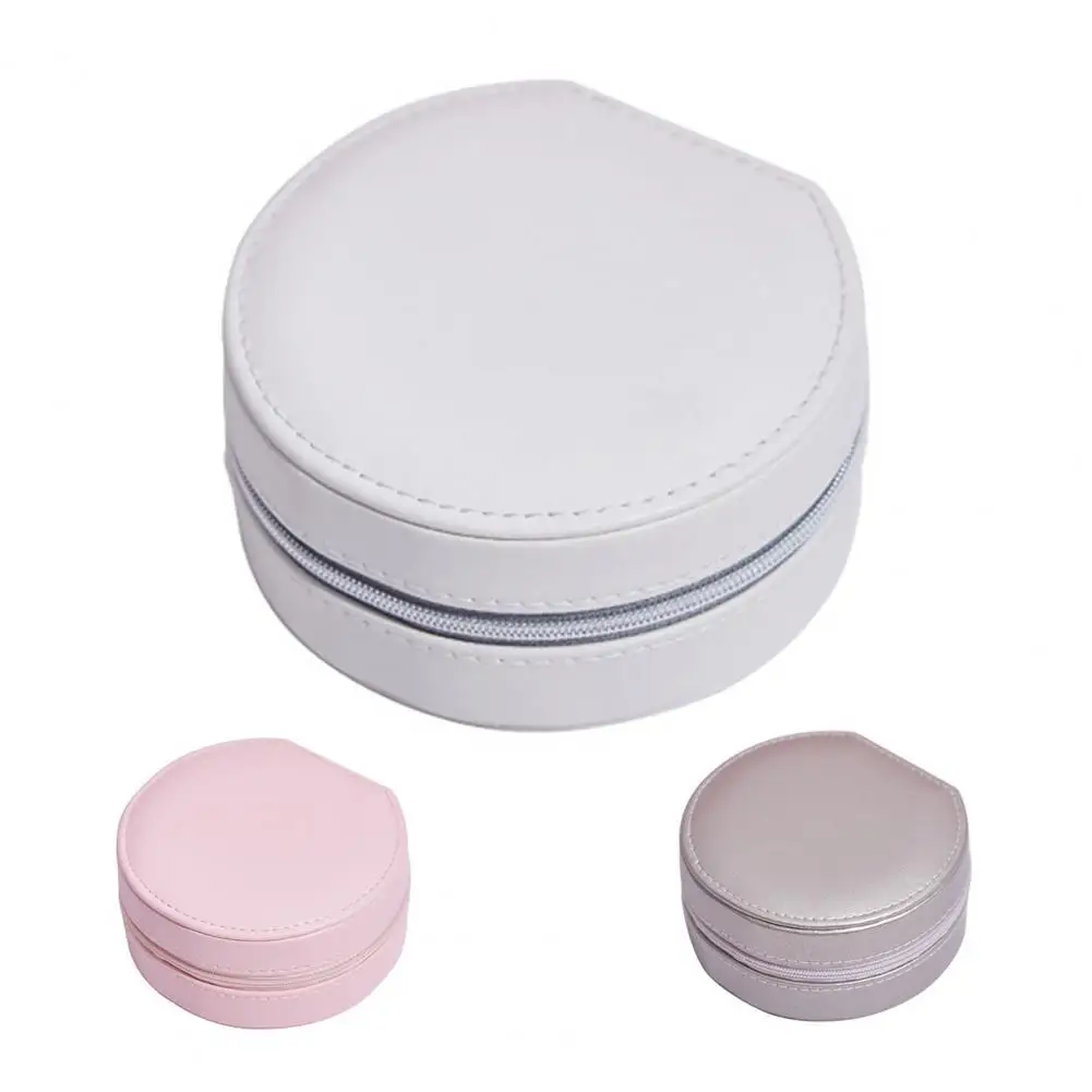 

80% Лидер продаж! Портативная шкатулка для ювелирных изделий из искусственной кожи, витрина для хранения сережек, колец, ожерелий