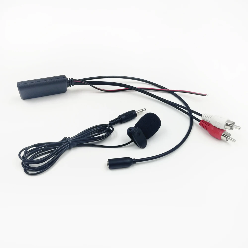 

Biurlink Car Radio Stereo Universal Bluetooth 5.0 Style AUX USB / 2RCA Connector Microphone Handsfree Adatper
