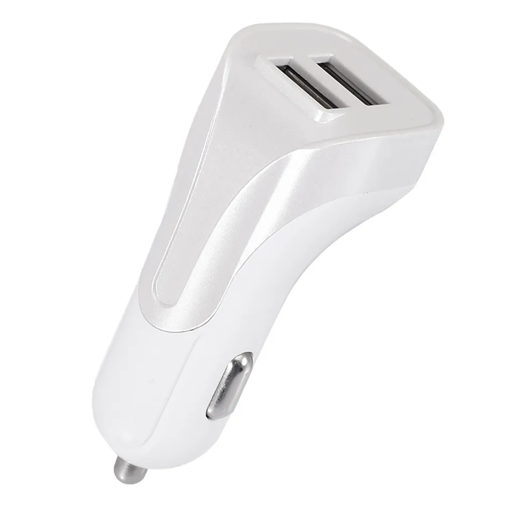 Автомобильное зарядное устройство Ouhaobin с двумя USB адаптерами 12V 24V DC usb портами для