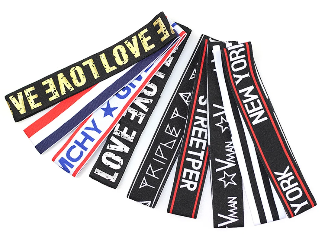 Резинка для волос с надписью Love мужчин и женщин корейский спортивный бандаж