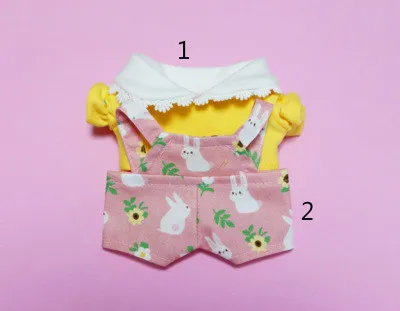 

[MYKPOP]KPOP Doll's Clothes and Accessories 3pcs Set for 20cm tall Doll, KPOP Fans Collection SA19100203