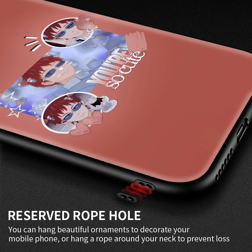 

Saiki Kusuo Silicone Phone Case For Samsung Galaxy A51 A71 A21s A31 A41 A11 A91 A12 A02s A32 A52 A72 Back Cover Coque Fundas