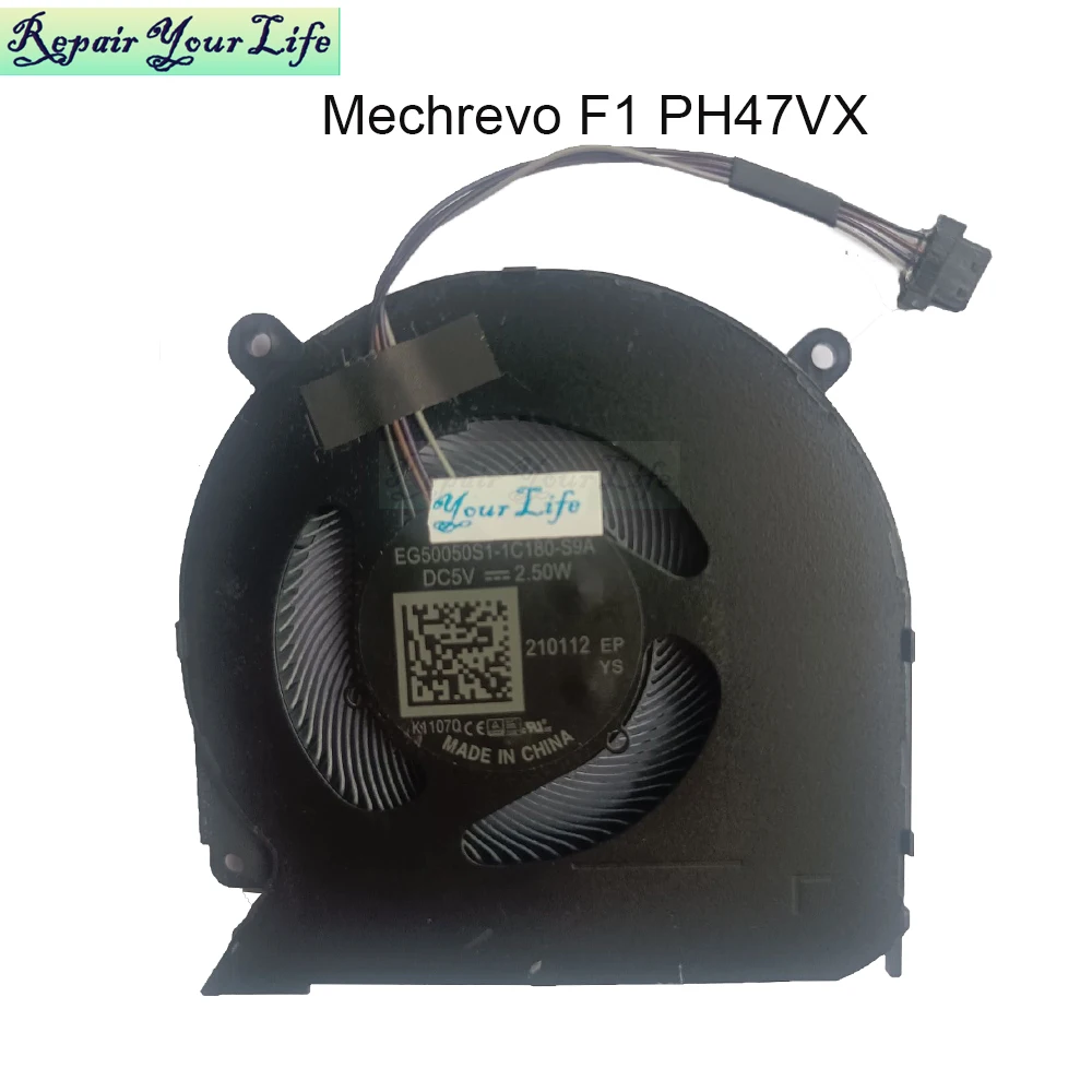 Notebook Cooling CPU Fans for MECHREVO F1 THER7PH4TX-1411 PH4TUX1 EG50050S1-1C180-S9A computer components Video card 5 volt fan