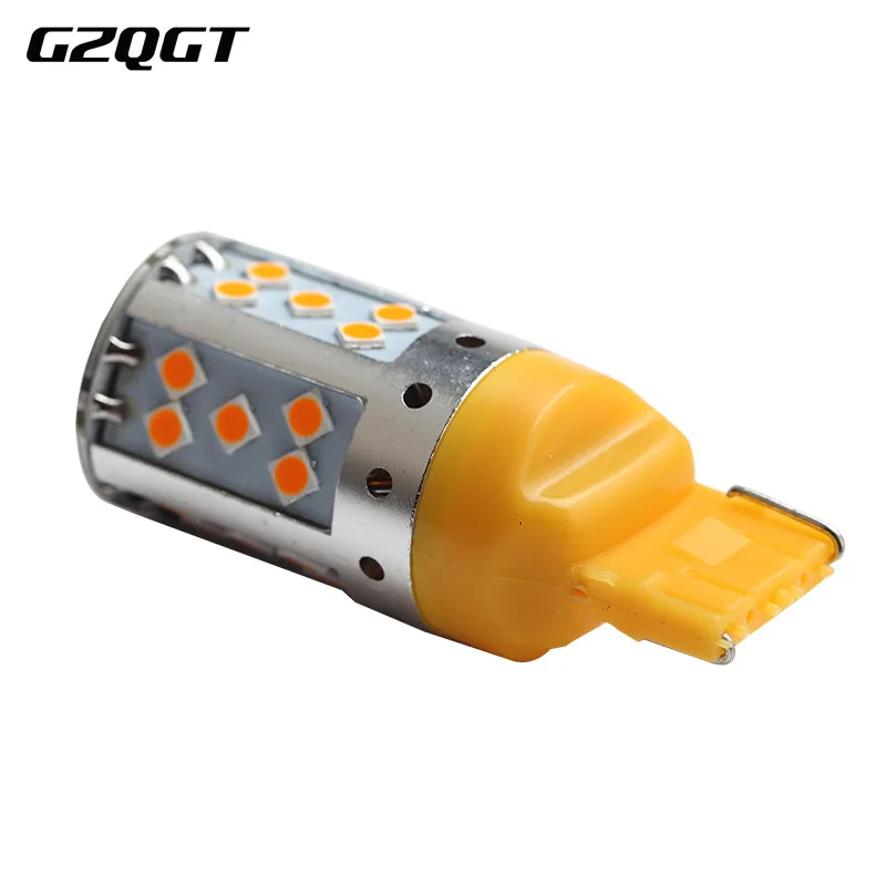 1 шт. T20 W21W 7440 3030 35 SMD 7441 992 без ошибок LED Canbus гипервспышки новый сигнал поворота 12 В