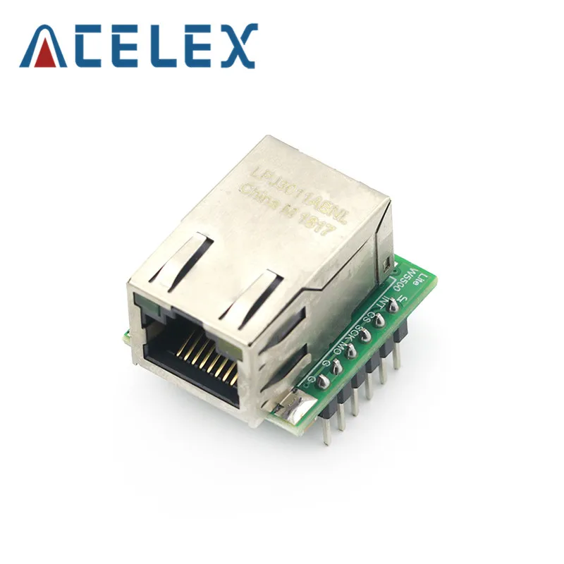 Сетевой модуль W5500 Ethernet оборудование TCP / IP 51/STM32 программа микроконтроллера через