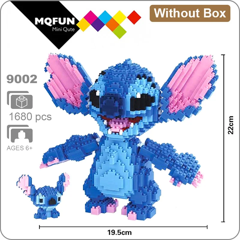 HC 9002 Without Box HC большой мультфильм Аниме Супер Герой Марио Тоторо Snorlax пластиковый строительный блок кирпичи игра DIY 3D Сборная модель обучающая игрушка - Цвет: HC 9002 Without Box