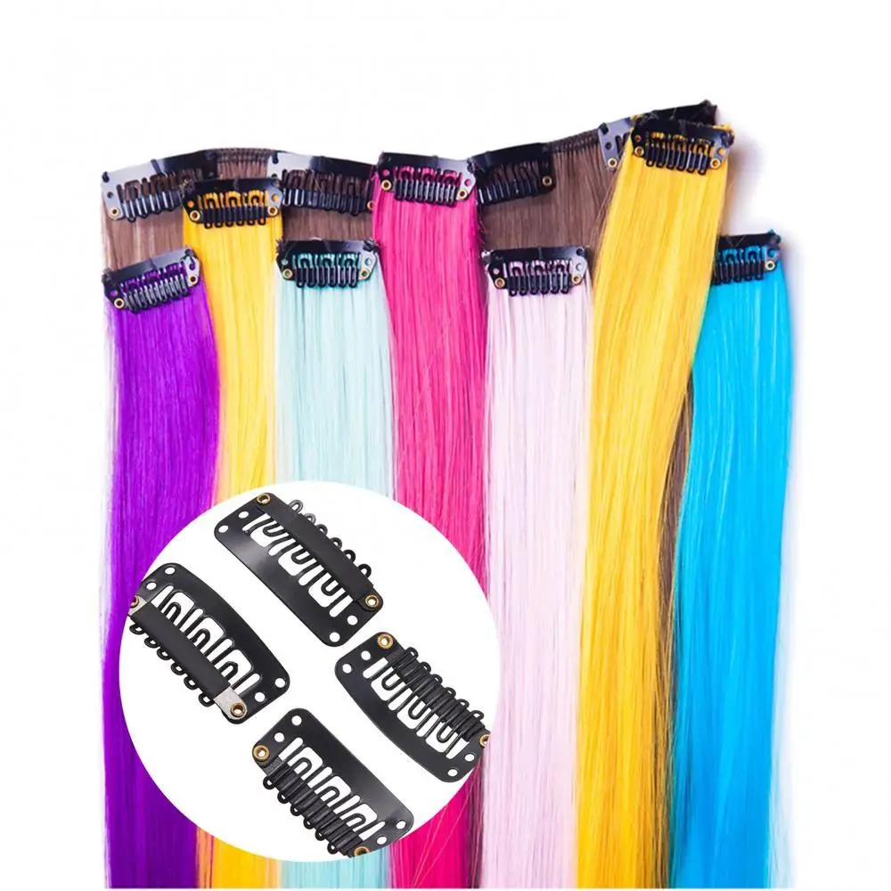 50 шт./компл. 6-зубчатый нескользящий Невидимый парик для наращивания