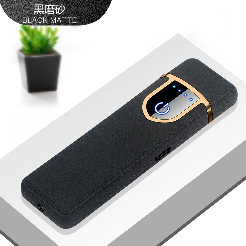 9 Encendedor гравировка буквы цифровой настраиваемый USB Elctronic зарядка Зажигалка сенсорный ветрозащитный Smok сигареты классический - Цвет: 9