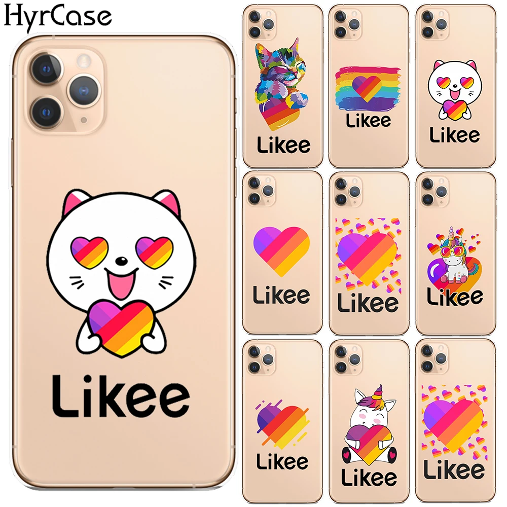 Чехол для iPhone 11 Pro Max Likee забавный кот медведь любовь сердце силиконовый чехол X XS XR