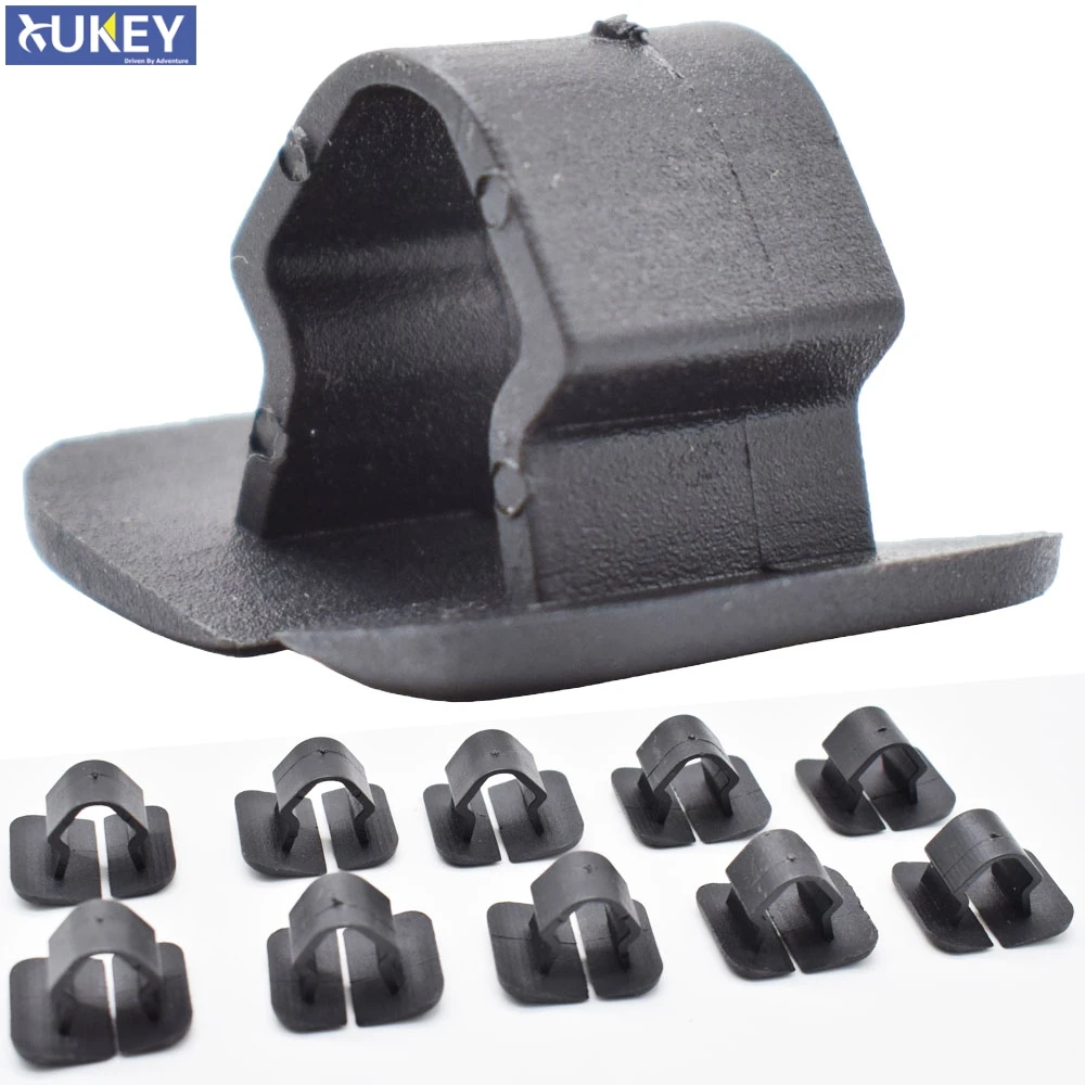 10x 1H5863849A01C пластиковый изоляция капота зажим заклепки для VW Polo Tiguan Passat B5 B6 SEAT Leon 2
