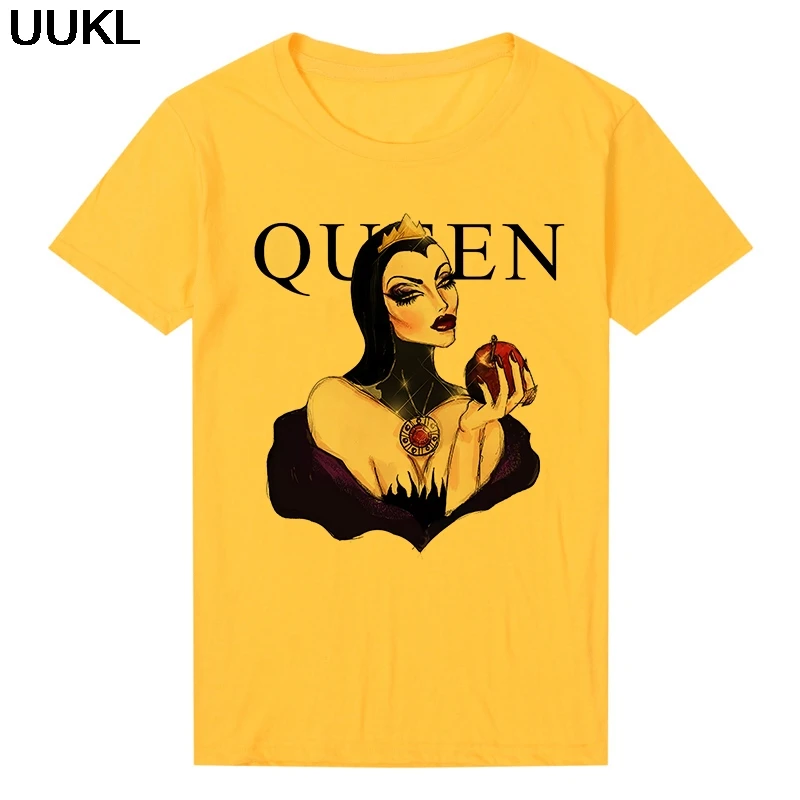 Женская футболка с надписью Queen UUKL летняя для отдыха в стиле Харадзюку
