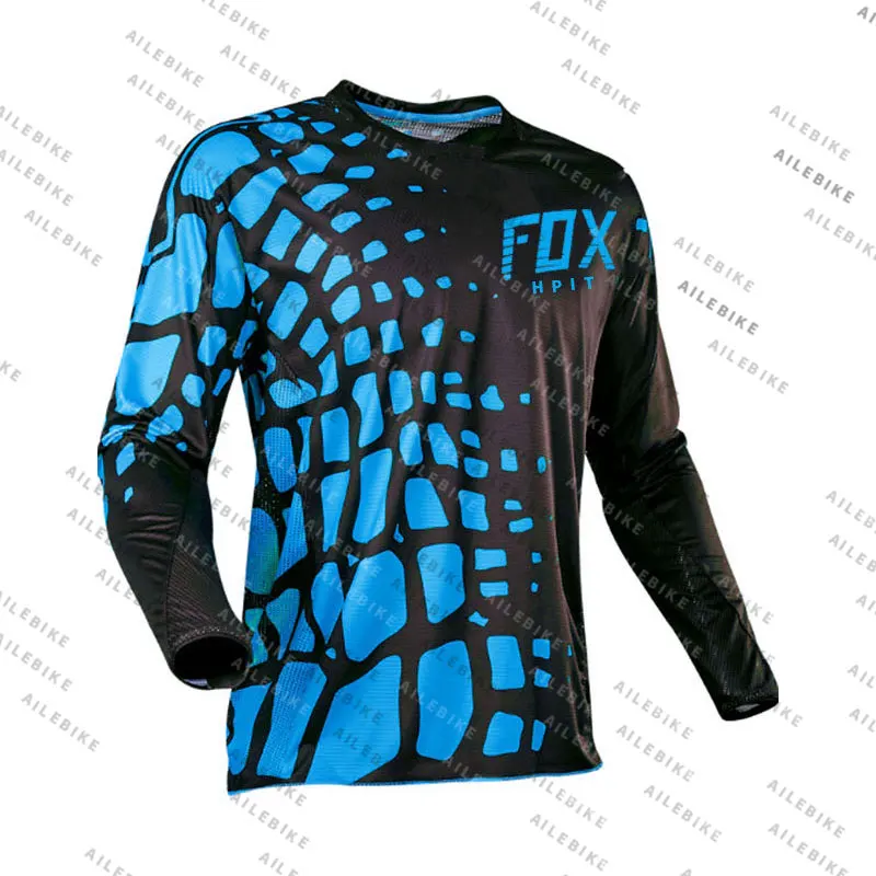 Hpit Fox мотоцикл горный велосипед Горные Джерси MTB Offroad велосипеда локомотива
