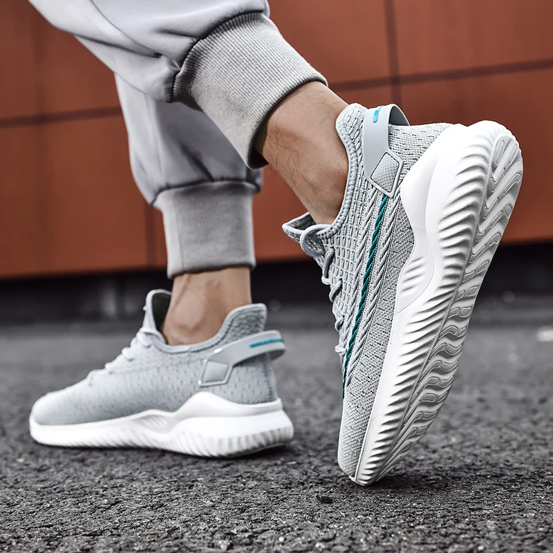 

Роскошные мужские туфли, кроссовки, дышащая Повседневная модная мужская сетчатая легкая обувь, новинка 2021, удобная мужская распродажа