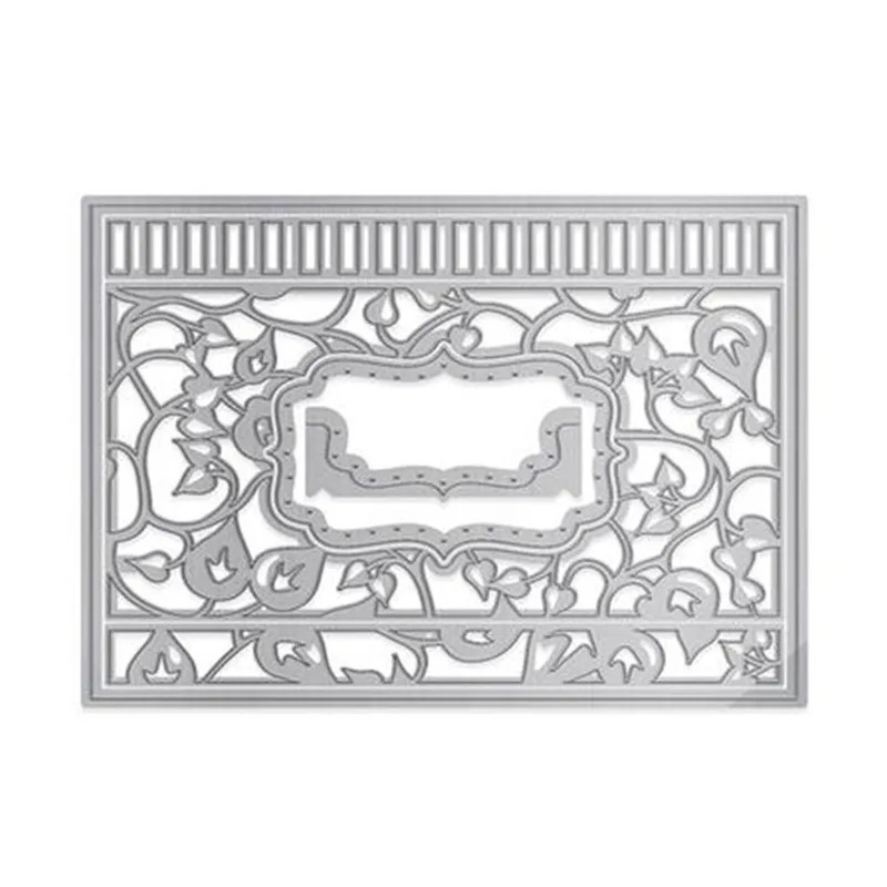 Naifumodo фоновые тарелки штампы металлическая режущая рамка для рукоделия декор