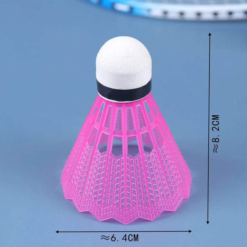 

12PCS Outdoor Supplies Colorful Badminton Balls Portable Badminton Travel Out Products Sport Training Shuttlecocks